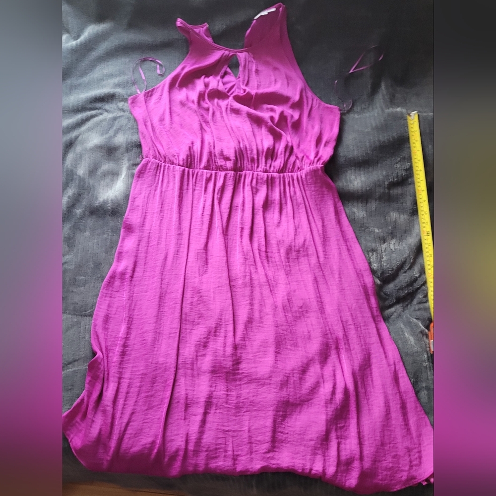 Jennifer Lopez Purple Dress With Belted String Size 1X